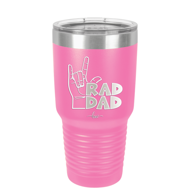 Rad Dad - Laser Engraved Stainless Steel Drinkware - 2187 -