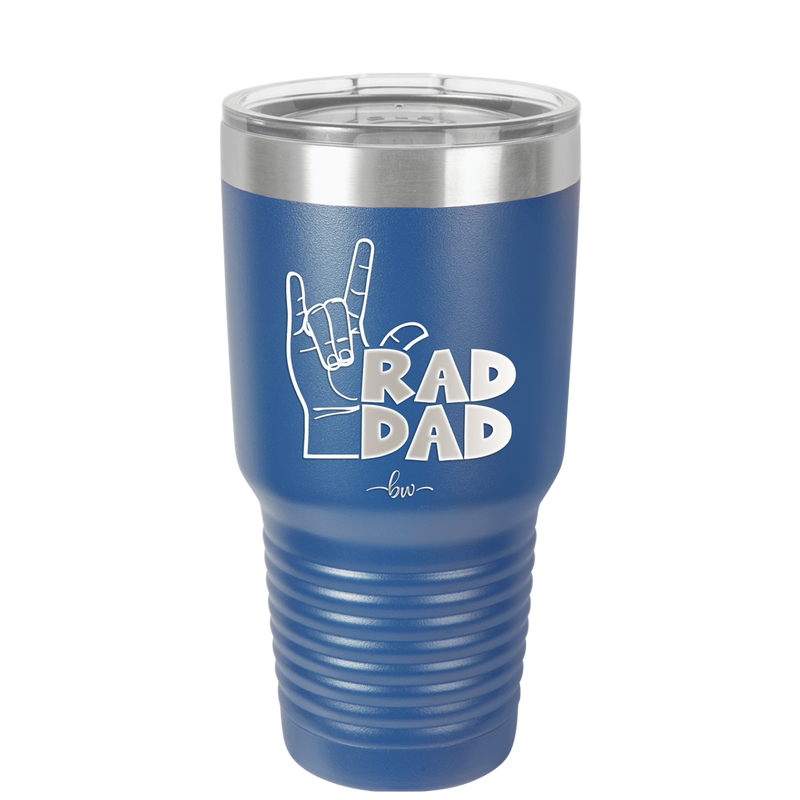 Rad Dad - Laser Engraved Stainless Steel Drinkware - 2187 -