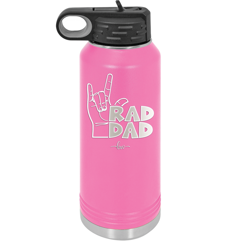 Rad Dad - Laser Engraved Stainless Steel Drinkware - 2187 -