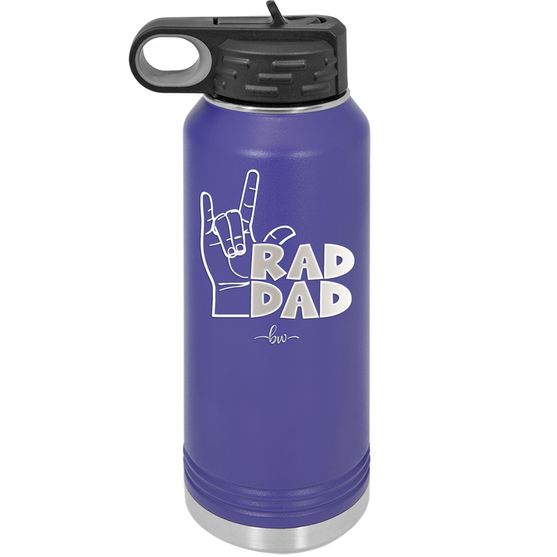 Rad Dad - Laser Engraved Stainless Steel Drinkware - 2187 -