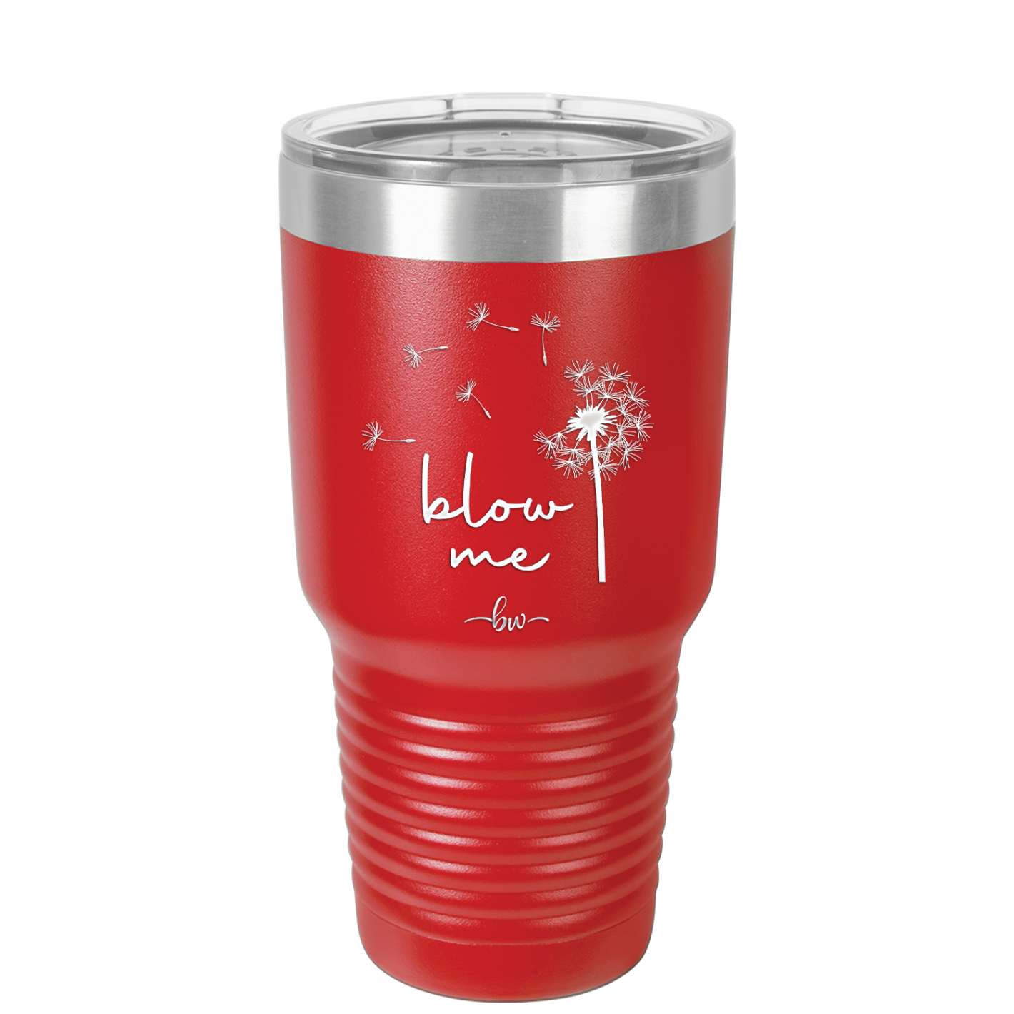 Blow Me Dandelion - Laser Engraved Stainless Steel Drinkware - 2238 -