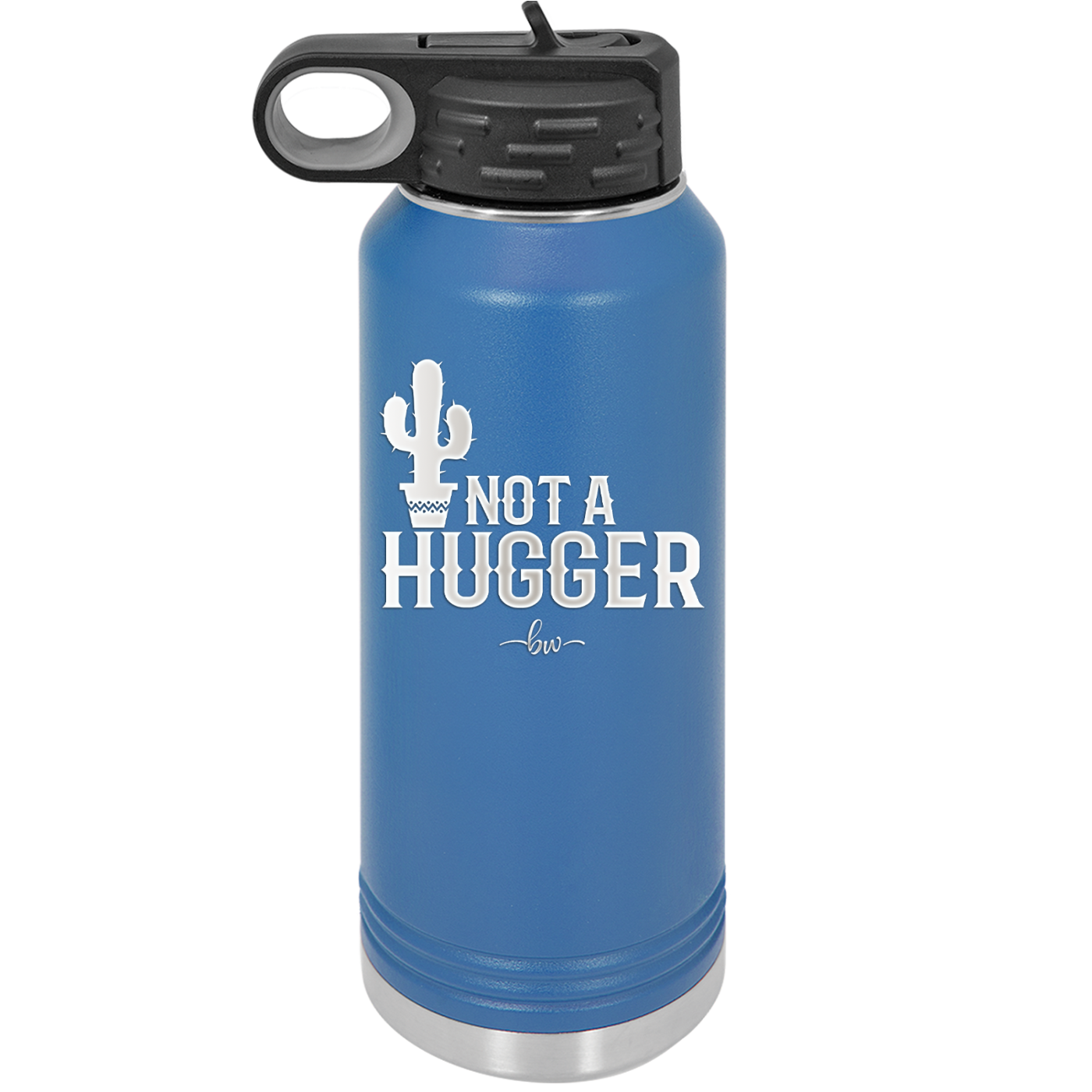 Not a Hugger - Laser Engraved Stainless Steel Drinkware - 2260 -