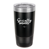 Socially Awkward - Laser Engraved Stainless Steel Drinkware - 2303 -