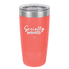 Socially Awkward - Laser Engraved Stainless Steel Drinkware - 2303 -