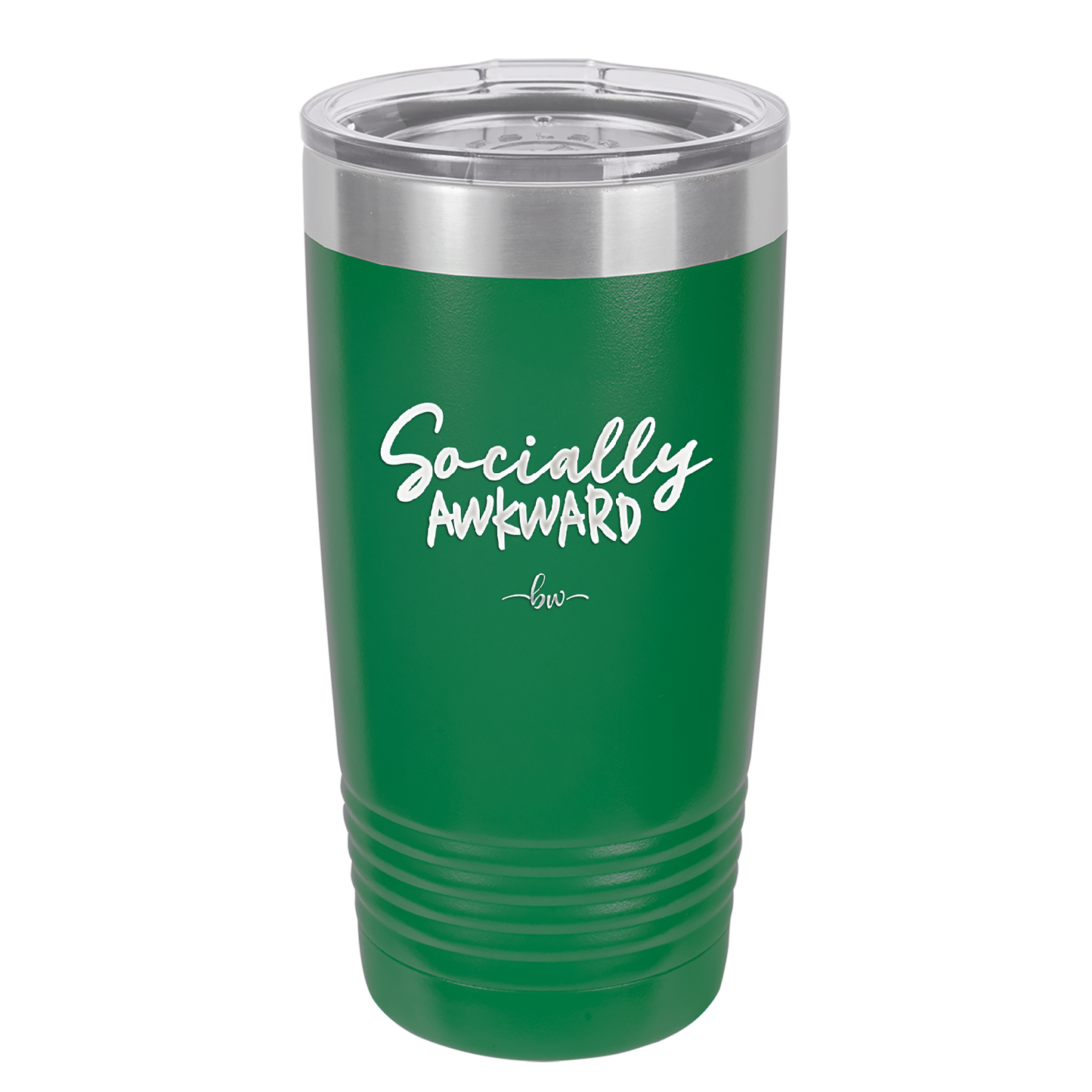 Socially Awkward - Laser Engraved Stainless Steel Drinkware - 2303 -