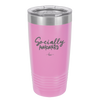 Socially Awkward - Laser Engraved Stainless Steel Drinkware - 2303 -