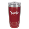 Socially Awkward - Laser Engraved Stainless Steel Drinkware - 2303 -