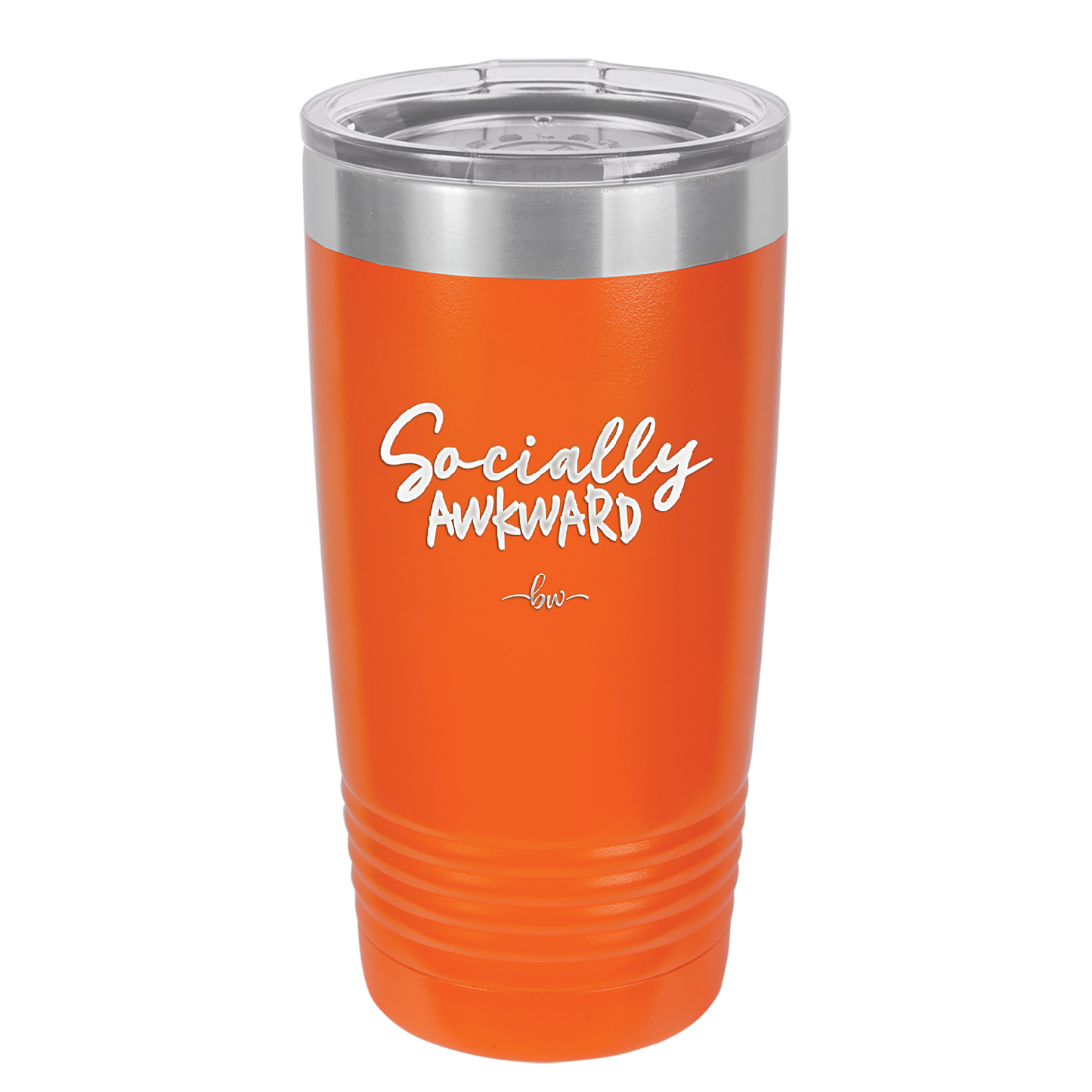 Socially Awkward - Laser Engraved Stainless Steel Drinkware - 2303 -