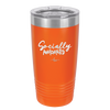 Socially Awkward - Laser Engraved Stainless Steel Drinkware - 2303 -