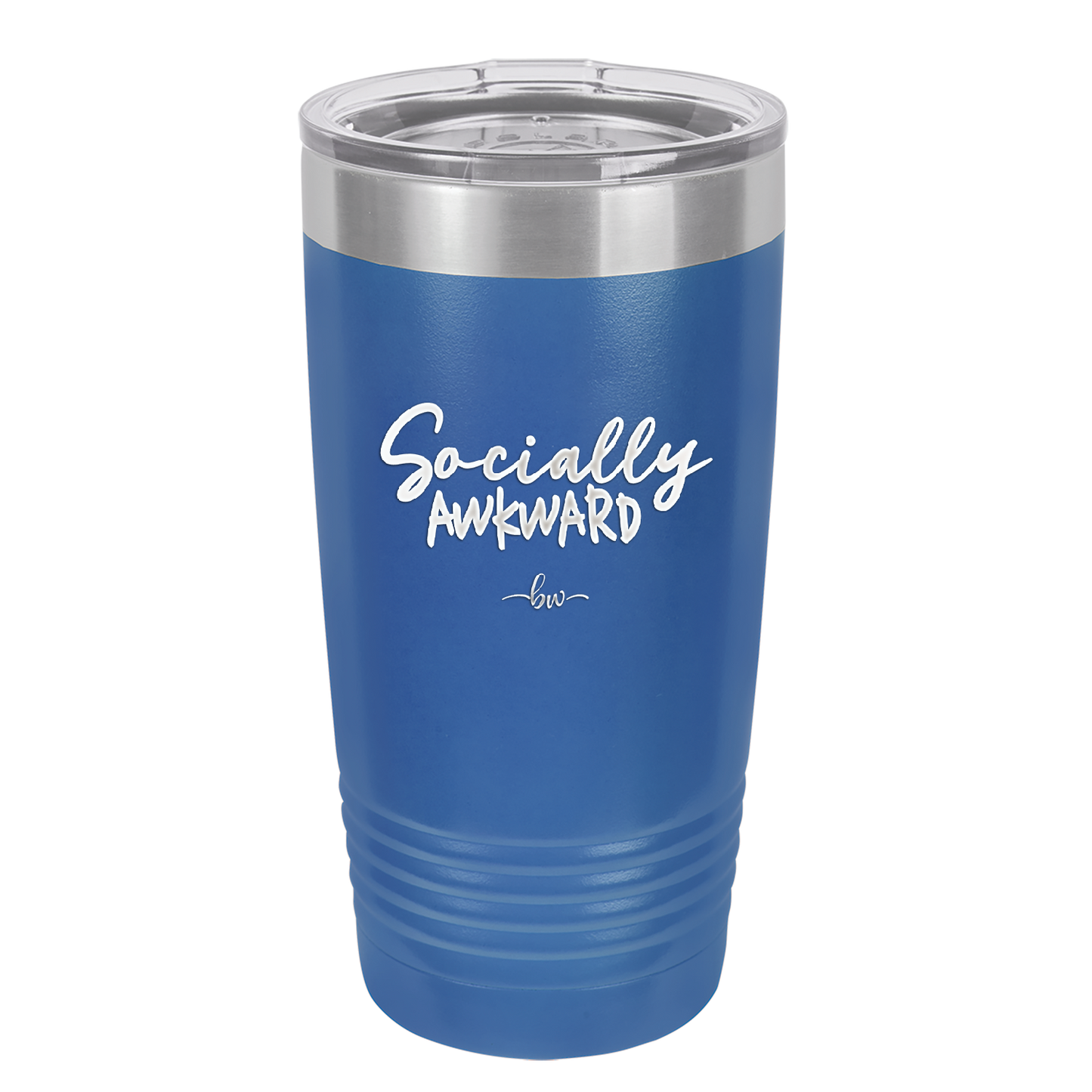 Socially Awkward - Laser Engraved Stainless Steel Drinkware - 2303 -