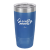 Socially Awkward - Laser Engraved Stainless Steel Drinkware - 2303 -