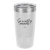 Socially Awkward - Laser Engraved Stainless Steel Drinkware - 2303 -