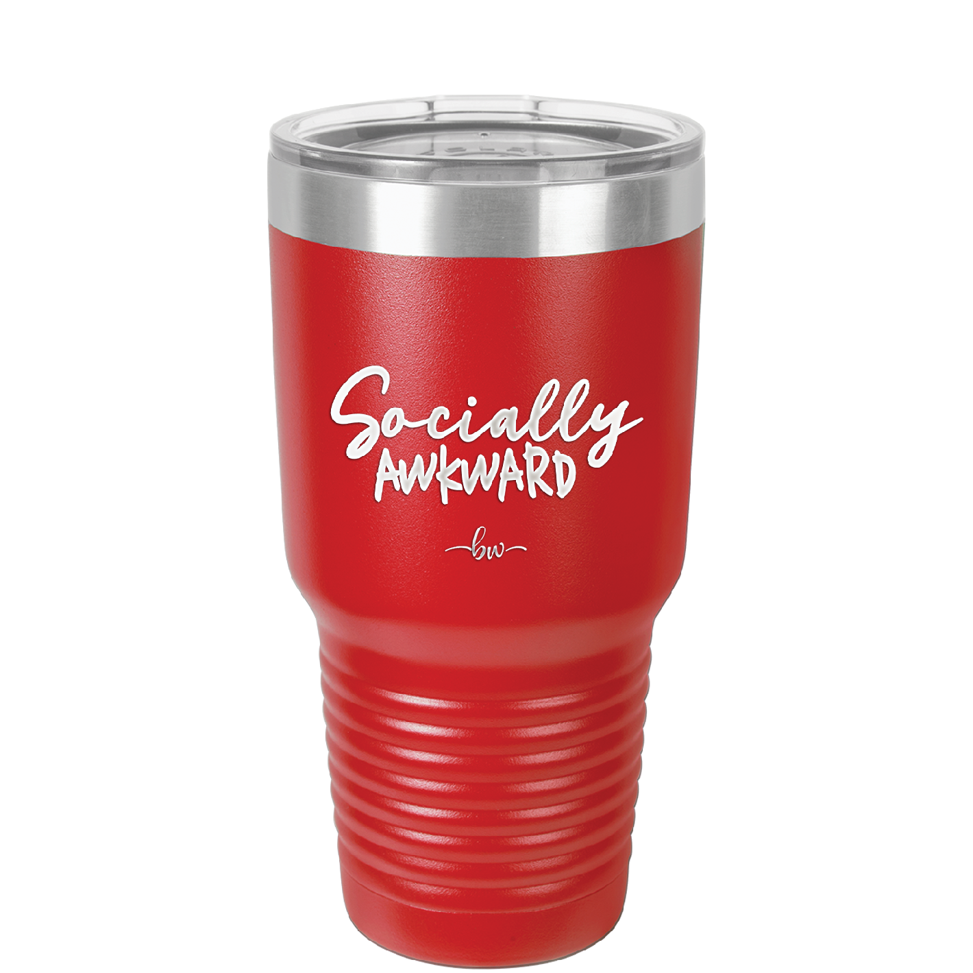 Socially Awkward - Laser Engraved Stainless Steel Drinkware - 2303 -