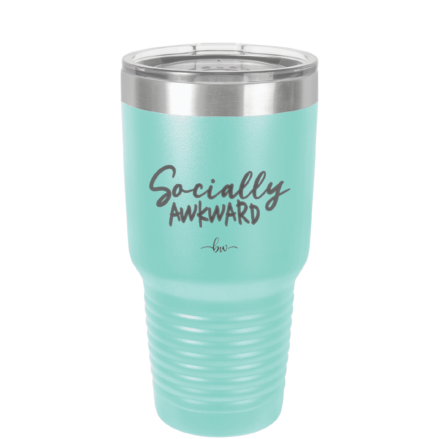 Socially Awkward - Laser Engraved Stainless Steel Drinkware - 2303 -