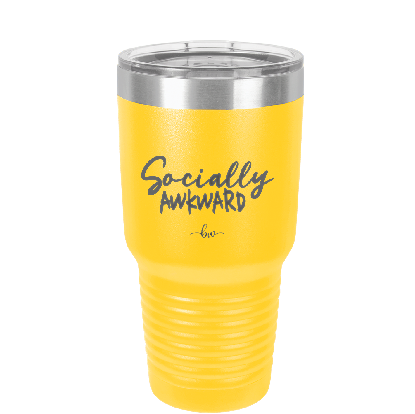 Socially Awkward - Laser Engraved Stainless Steel Drinkware - 2303 -