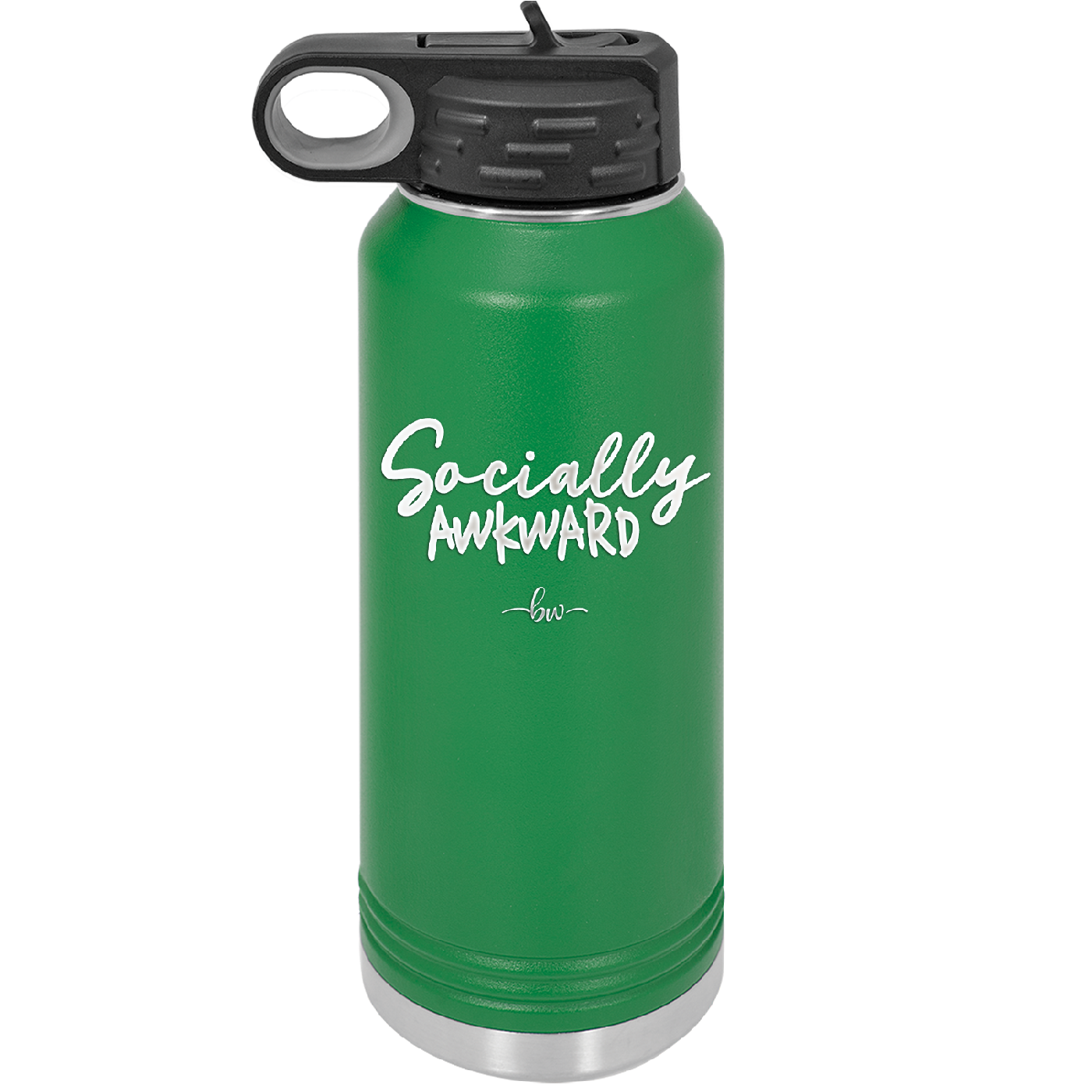 Socially Awkward - Laser Engraved Stainless Steel Drinkware - 2303 -