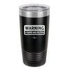 Warning I Have No Filter - Laser Engraved Stainless Steel Drinkware - 2317 -