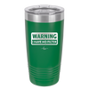 Warning I Have No Filter - Laser Engraved Stainless Steel Drinkware - 2317 -