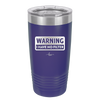 Warning I Have No Filter - Laser Engraved Stainless Steel Drinkware - 2317 -