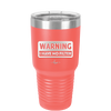 Warning I Have No Filter - Laser Engraved Stainless Steel Drinkware - 2317 -