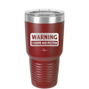 Warning I Have No Filter - Laser Engraved Stainless Steel Drinkware - 2317 -