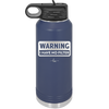 Warning I Have No Filter - Laser Engraved Stainless Steel Drinkware - 2317 -