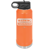 Warning I Have No Filter - Laser Engraved Stainless Steel Drinkware - 2317 -