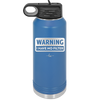 Warning I Have No Filter - Laser Engraved Stainless Steel Drinkware - 2317 -