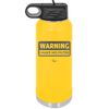 Warning I Have No Filter - Laser Engraved Stainless Steel Drinkware - 2317 -