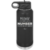 Please Take a Number I'll Piss You Off Shortly - Laser Engraved Stainless Steel Drinkware - 2321 -