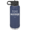 Please Take a Number I'll Piss You Off Shortly - Laser Engraved Stainless Steel Drinkware - 2321 -