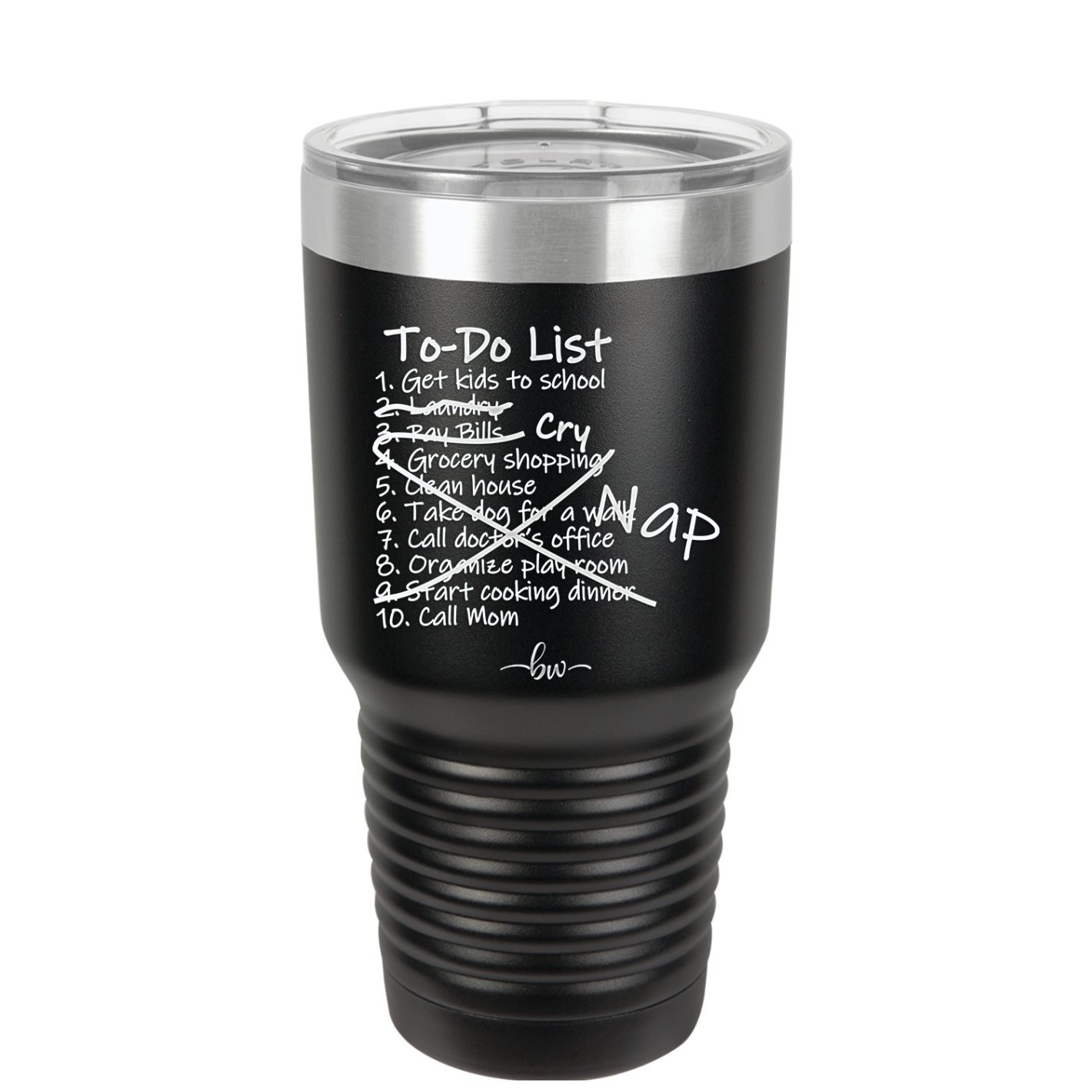 To Do List - Laser Engraved Stainless Steel Drinkware - 2329 -