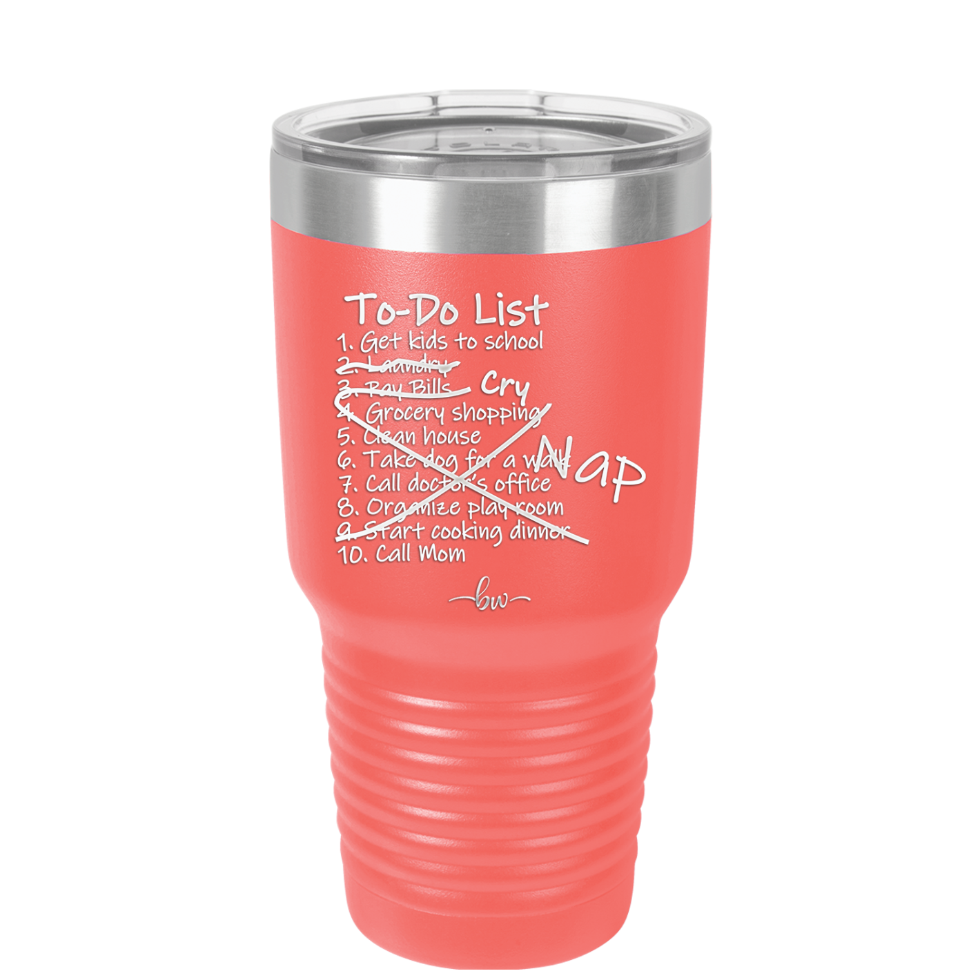 To Do List - Laser Engraved Stainless Steel Drinkware - 2329 -