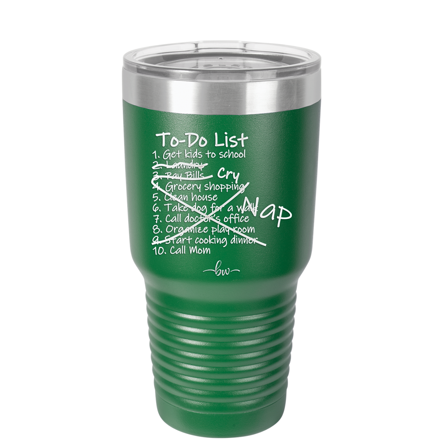 To Do List - Laser Engraved Stainless Steel Drinkware - 2329 -