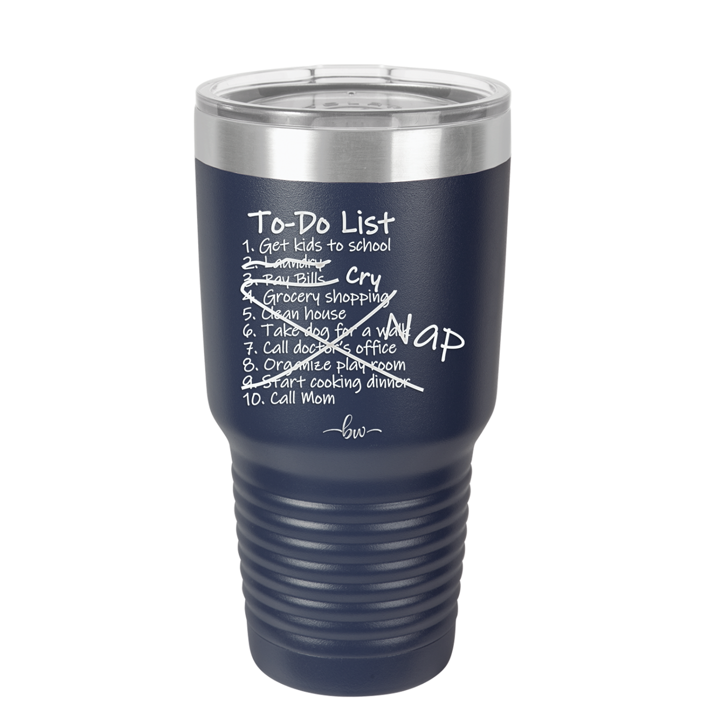 To Do List - Laser Engraved Stainless Steel Drinkware - 2329 -