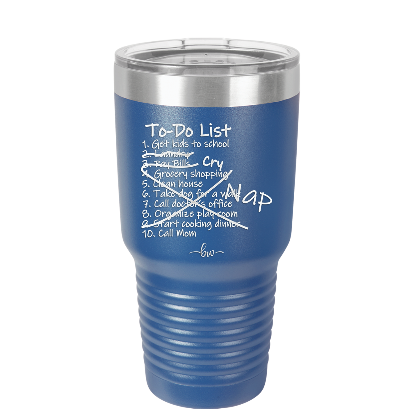 To Do List - Laser Engraved Stainless Steel Drinkware - 2329 -