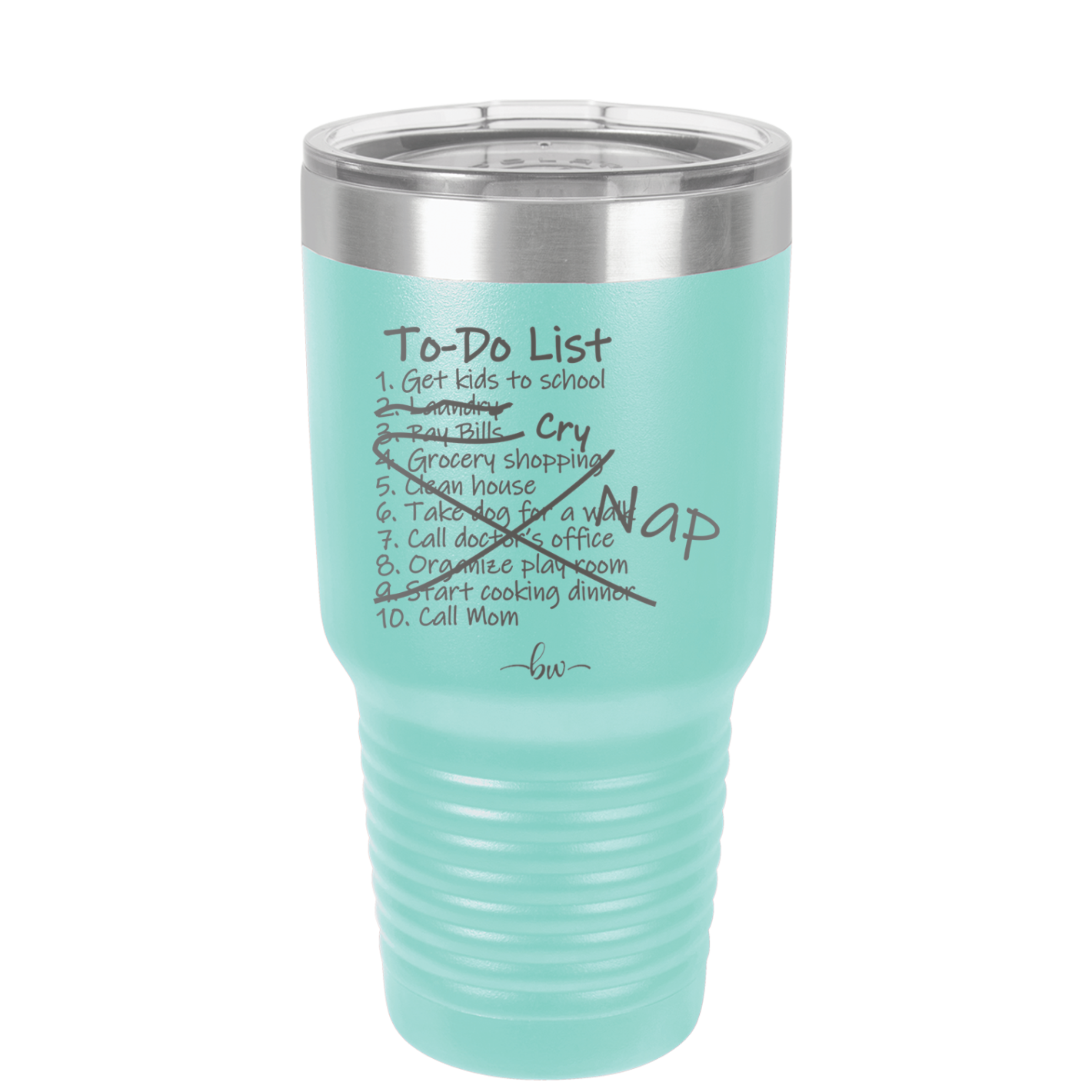 To Do List - Laser Engraved Stainless Steel Drinkware - 2329 -