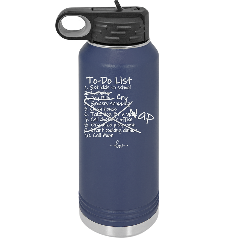 To Do List - Laser Engraved Stainless Steel Drinkware - 2329 -