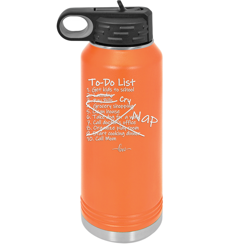 To Do List - Laser Engraved Stainless Steel Drinkware - 2329 -