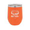 The Horns Hold Up the Halo - Laser Engraved Stainless Steel Drinkware - 2335 -