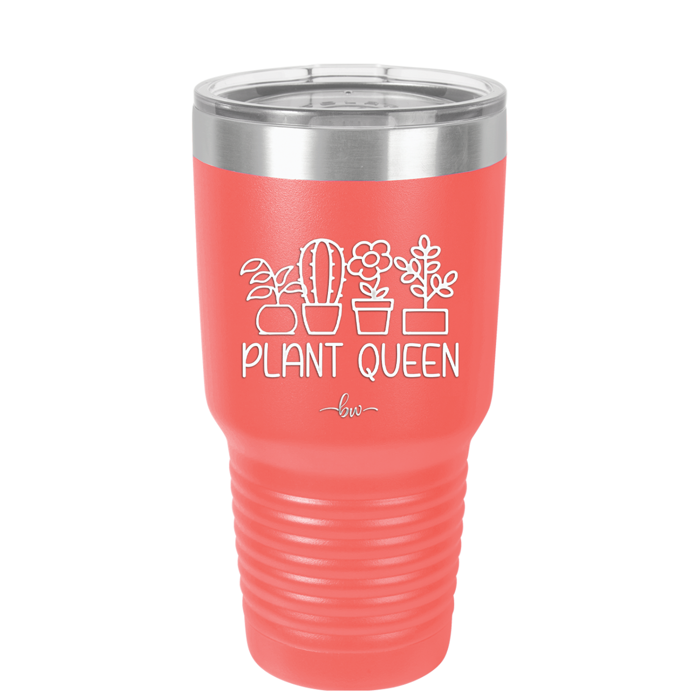 Plant Queen - Laser Engraved Stainless Steel Drinkware - 2351-