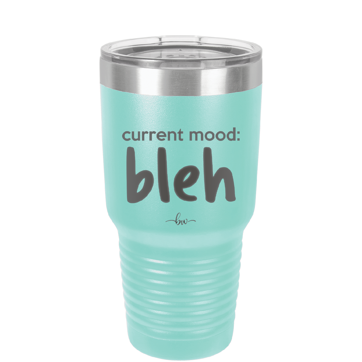 Current Mood: bleh - Laser Engraved Stainless Steel Drinkware - 2378 -