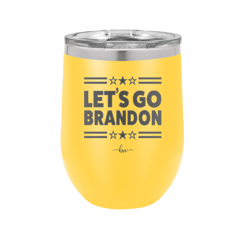 Let's Go Brandon - Laser Engraved Stainless Steel Drinkware - 2387 -