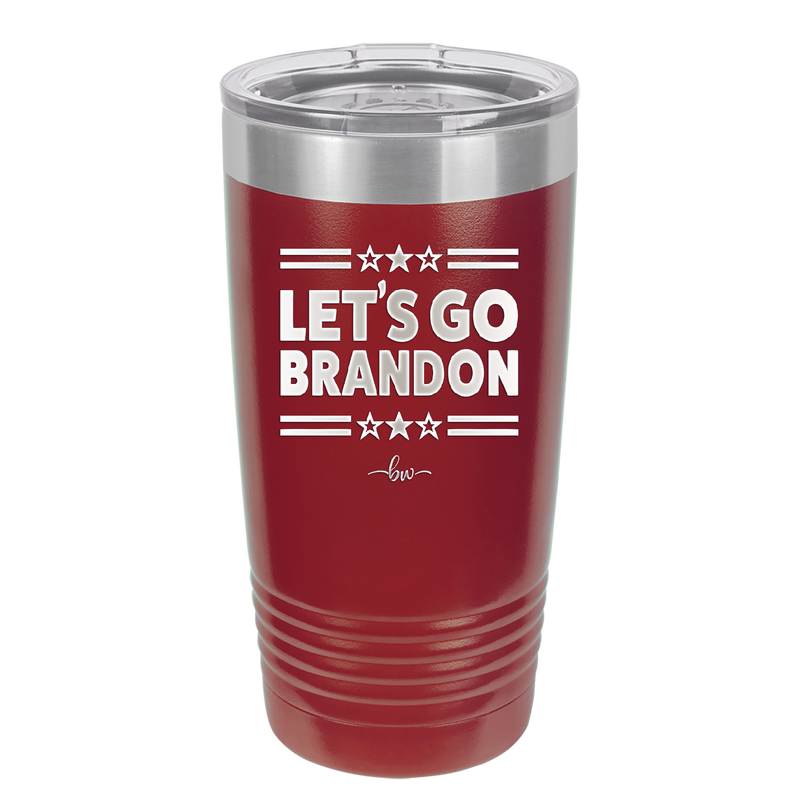 Let's Go Brandon - Laser Engraved Stainless Steel Drinkware - 2387 -