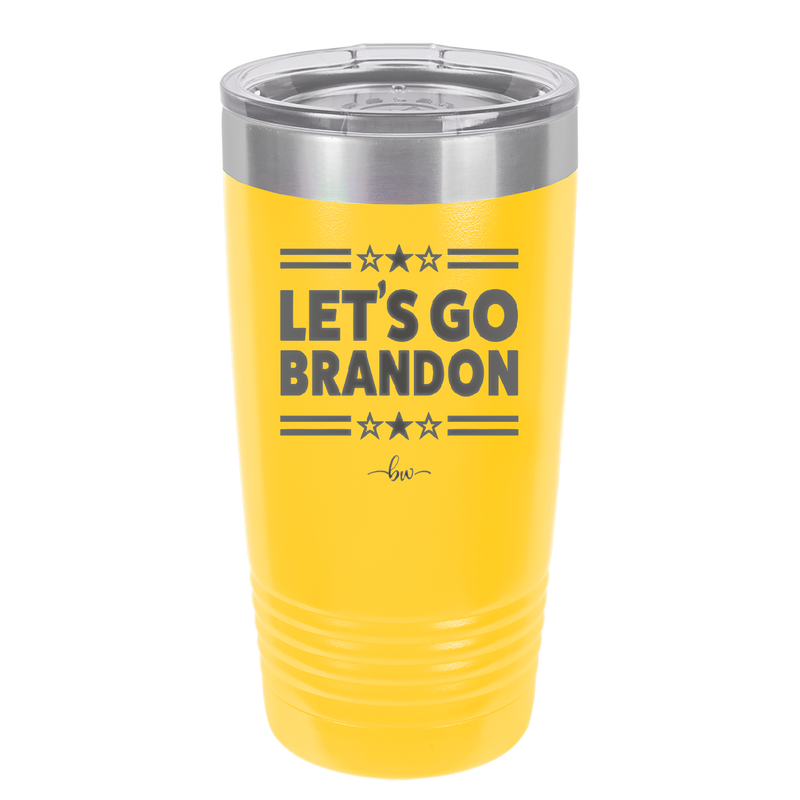 Let's Go Brandon - Laser Engraved Stainless Steel Drinkware - 2387 -