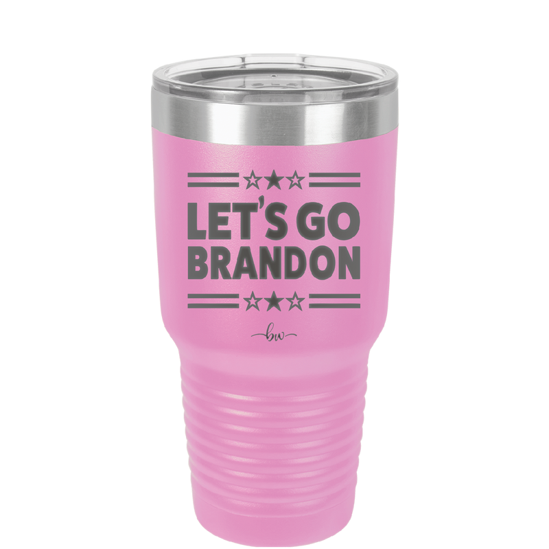 Let's Go Brandon - Laser Engraved Stainless Steel Drinkware - 2387 -