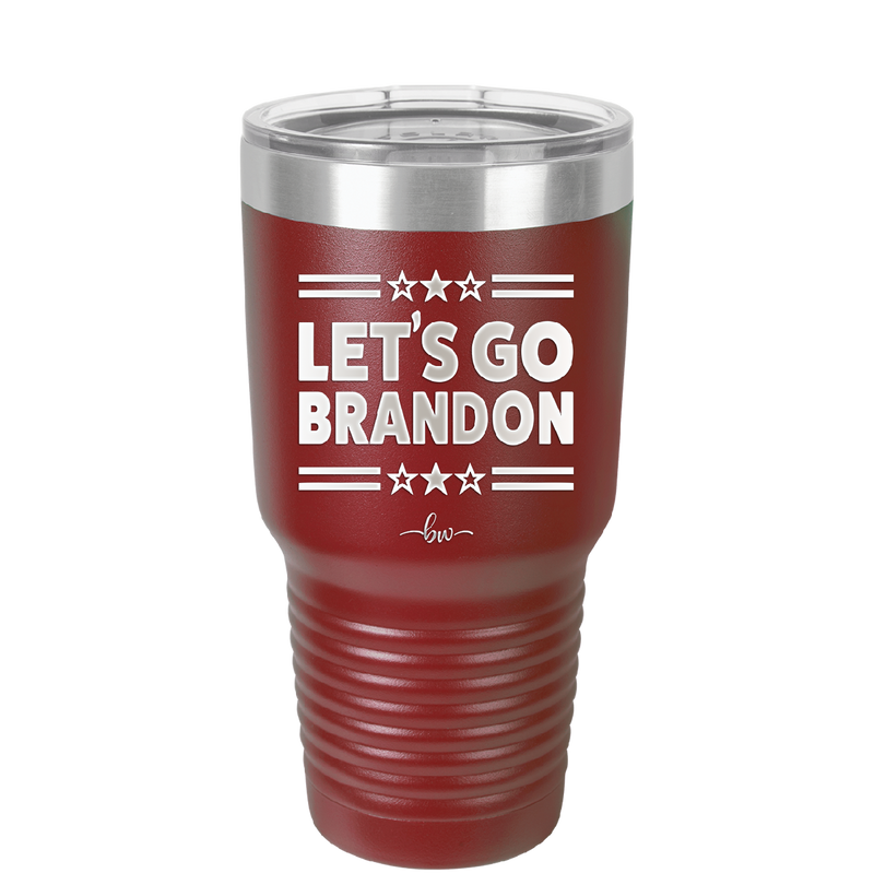 Let's Go Brandon - Laser Engraved Stainless Steel Drinkware - 2387 -