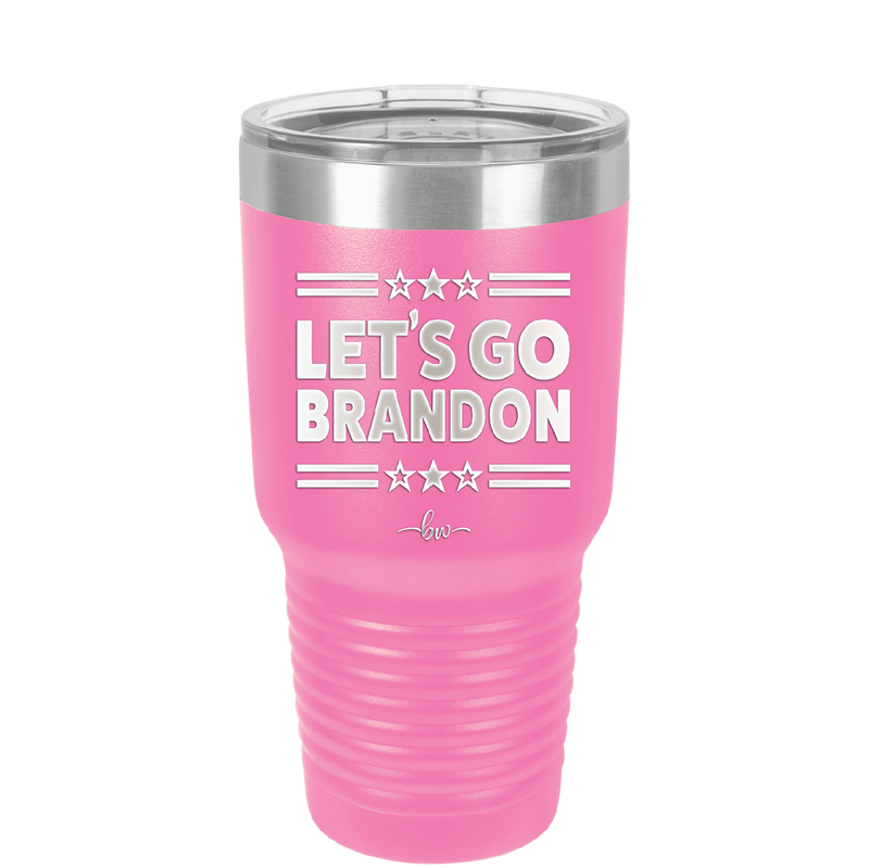 Let's Go Brandon - Laser Engraved Stainless Steel Drinkware - 2387 -