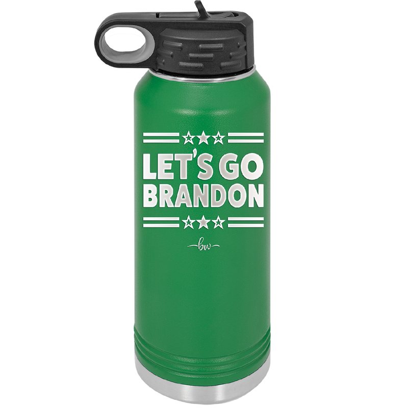 Let's Go Brandon - Laser Engraved Stainless Steel Drinkware - 2387 -