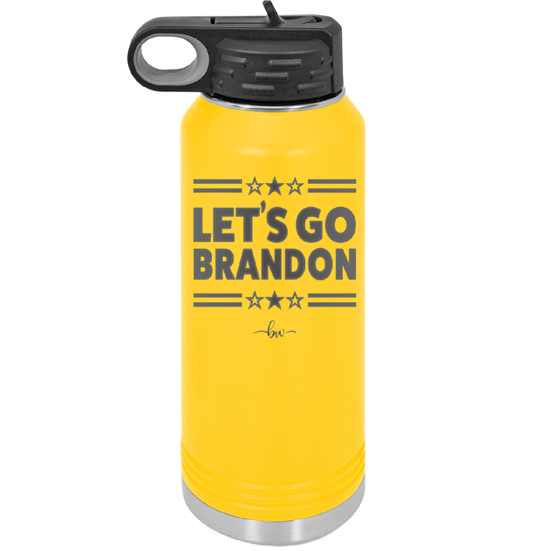 Let's Go Brandon - Laser Engraved Stainless Steel Drinkware - 2387 -